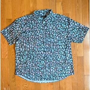 RSVLTS x Disney 100 Pastel Pals Character Silhouette Button-Up Shirt 3XL